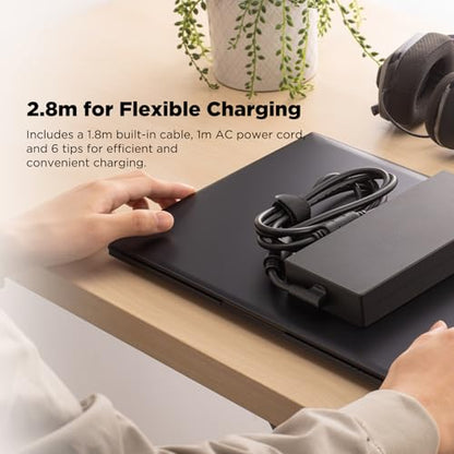 Innergie T33 330W Gaming Laptop Charger Power Adapter Compatible with Most Laptop Brands Including ASUS ROG, Acer Predator, Dell Alienware, Lenovo Legion, HP, MSI (Delta Electronics) - color: 330 Watts ver.