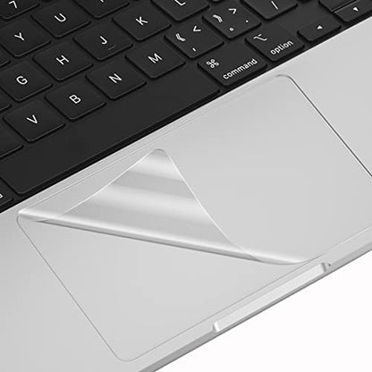 [2PCS] MacBook Pro 16 Inch Trackpad Protector for 2026 2025-2021 MacBook Pro 16" M5 M4 M3 M2 M1 A3428 A3429 A3403 A3186 A2991 A2780 A2485 Anti-Scratch Waterproof Touch Pad Cover Skin Accessories,Clear - size: 2021-2025 MacBook Pro 16"