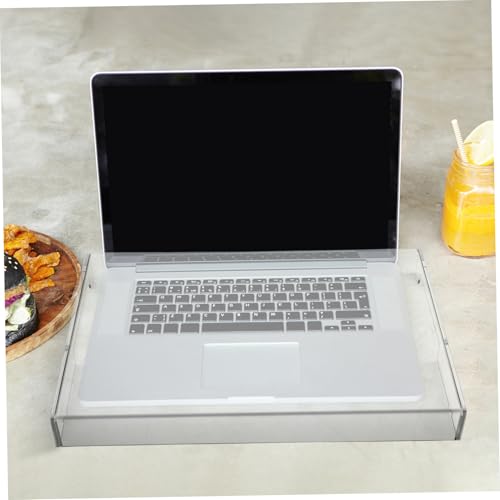 DOITOOL Clear Acrylic Keyboard Cover Protector Anti-Cat, 15.6 in Laptop Keyboard Dust Cover Computer Transparent Mechanical Laptop Protector Case, 15.7x10.4x1.6in - size: 40.00X26.50X4.00CM