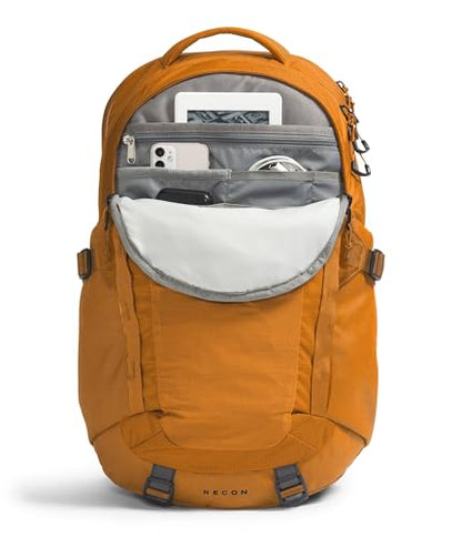The North Face Recon Everyday Laptop Backpack, Timber Tan, One Size | Daypack, Water Repellent, Laptop Sleeve, 2 Water Bottle Pockets - color: Timber Tan, size: 30L