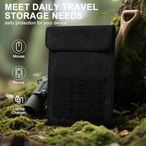 Gexmil Laptop Sleeve 16 inch, 15-15.6 Inch Laptop Cover Compatible with MacBook Pro 16 M4 M3 M2 M1, HP Acer Dell Lenovo ASUS Notebook, Computer Sleeve Bag with Pocket, Black - color: Black, size: 16 Inch