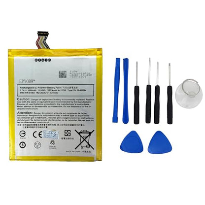 58-000084 Laptop Battery 12.95Wh 3500mAh Compatible with Fire HD 7" 4th Gen 2014 SQ46CW B00IKPW0UA B00IKPYKWG Series Laptop MC-347993 ST08 ST08A 3.7V