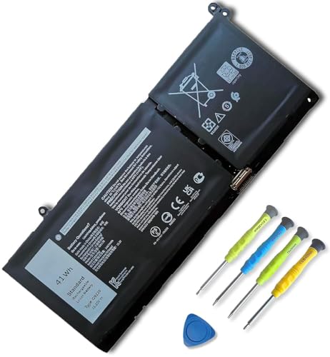 ASODI G91J0 41Wh Laptop Battery for Dell Inspiron 3520 3530 3510 3511 3515 5320 5330 5410 5415 5518 5430 5435 7415 7420 2-in-1 Latitude 3420 3320 3330 3520Vostro 5620 5625 Series 11.25V - size: 10.71*4.72*1.26 inches G91J0