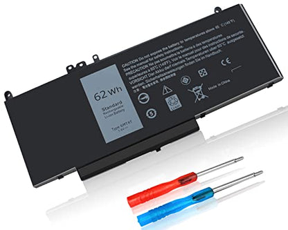 62Wh 6MT4T 7.6V 5470 5570 Laptop Battery for Dell Latitude E5470 E5570 Precision 3510 7V69Y TXF9M 79VRK 07V69Y 079VRK 0TXF9M 0HK6DV - size: 9.17 x 3.73 x 0.27 inches 6MT4T BATTERY