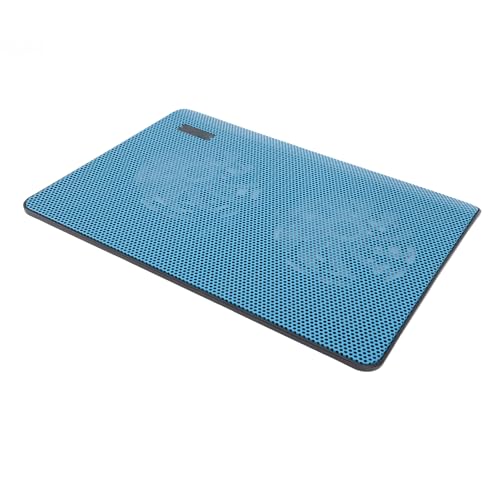 Laptop Cooling Pad, Fan Laptop Cooler Stand with Low Noise for Gaming 17in, Premium Metal Mesh Ergonomic Design Portable Cooling Fan for Office Home Travel