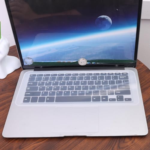 2Pcs 12.2 inch Universal Keyboard Cover for Laptop Notebook PC Keyboard Anti Dust Soft Silicone Protective Clear Film Guard - color: 12.2inches