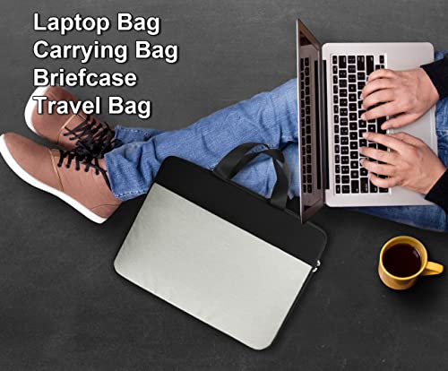 Laptop sleeve 15.6 inch, Laptop Case, laptop bag, Durable Shockproof Protective Computer Cover Carrying Bag Briefcase for 15" 15.6" HP Asus Acer Dell Lenovo Laptop Notebook Ultrabook, (Black/Grey) - color: Black/Grey, size: 15.6 inch