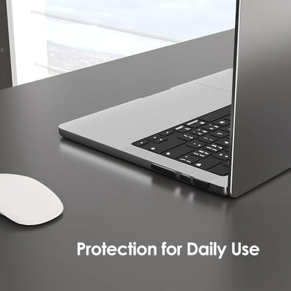 ProElife 21-Pcs Anti Dust Dirt Plug for MacBook Pro 14 16 M5 M4, Black | Protective Laptop Silicone Anti Dirt Protective Cover, Durable & Reusable, Custom Fit Design, Easy to Apply and Clean - color: Black