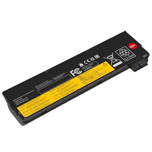 ASUNCELL 48WH Battery 68+ for ThinkPad T440 T450 T460 T460P T470P T550 T560 X240 X250 X260 X270 L450 L460 L470 P50S W550s 0C52861 0C52862 Series 45N1125 45N1126 45N1127 45N1128 45N1129 - size: T440 8.86 * 3.15 * 1.38 in