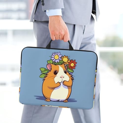 14 inch Laptop Sleeve with Handle Shockproof Laptop Bag Waterproof Computer Cover Bag Guinea Briefcase
