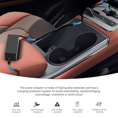 140W 100W 96W 90W 87W 67W 65W USB-C Laptop Car Charger PD3.1 12V-24V DC Adapter For MacBook Air/Pro,Dell XPS/Latitude/Precision,Lenovo Yoga/Thinkpad/ThinkBook,HP,MSI,Asus Laptop & All USB C Device