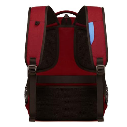17 Inch Laptop Backpack for Travel Water Resistant College Backpack for Women Laptop Bag with USB Charging Port and Clear Toiletry Bag, Red A - color: 30191 Red With Clear Toiletry Bag