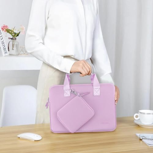 Hseok Laptop Sleeve 14 inch Case with Small Case, Compatible with MacBook Neo 14, MacBook Pro 14 M5/M4/M3/M2/M1, XPS 14 and Most 14 inch Notebooks, Neoprene Computer Handbag,P01U01 - color: P01u01, size: 14"