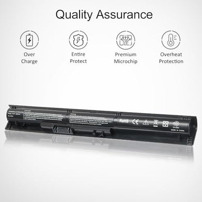 LQM RI04 RI06XL Laptop Battery for HP ProBook 450 455 470 G3 | Compatible with Envy 15-Q001TX Series, P/N 805294-001 811063-421 805047-851, HSTNN-PB6Q HSTNN-DB7B P3G15AA - color: RI04