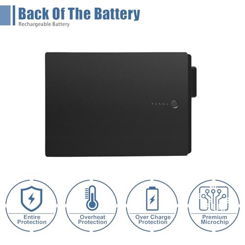 7WNW1 Laptop Battery Replacement for Dell Latitude 7424 5424 5420 Rugged Extreme Series Notebook DMF8C 0DMF8C 11.4V 51Wh 4342mAh Black - size: 5.01*3.40*0.61 inch 7WNW1