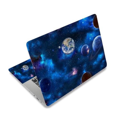 Laptop Skin Sticker Decal 12 .1 13 13.3 14 15 15.4 15.6 inch Personalized Universal Notebook Vinyl Skin Stickers Cover Art Decal Computer Protector (Cosmic Galaxy) - color: Cosmic Galaxy