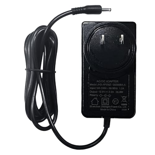 Molegar Laptop Charger,12V/3A DC Adapter Compatible with 5205U/N5100/N95/N5095/J4125 Laptops, for Office, Business, Study,and Daily Use