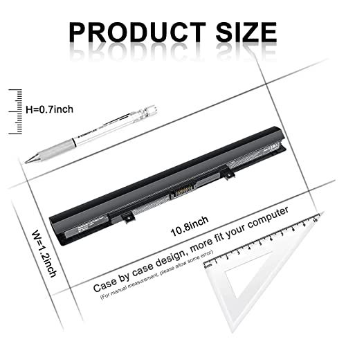 TSKYBEAR PA5185U-1BRS Laptop Battery Compatible with Toshiba Satellite C50 C55 C55D C55T L55 L55D L55T Series fit C55-B5200 C55-B5270 C55D-B5310 PA5184U-1BRS PA5186U-1BRS PA5195U-1BRS - size: PA5185-1BRS