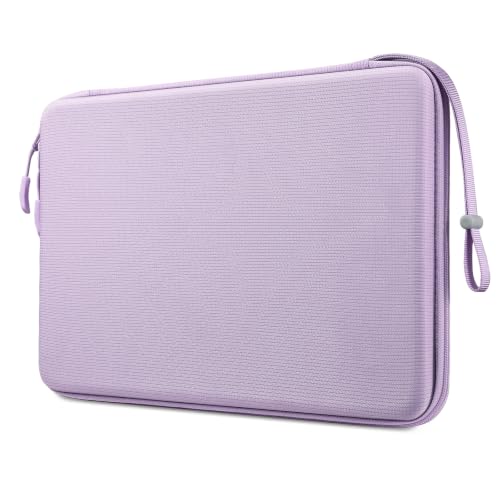 FINPAC Hard Laptop Sleeve Case for 15.3 inch MacBook Air M5/M4/M3/M2 (2026-2023) A3448 A3241 A3114, 16.2 inch MacBook Pro M5/M4/M3/M2 Pro/Max (2026-2021), Waterproof Case for Surface Laptop, Lilac - color: Lilac, size: 15-16-inch MacBook Air/Pro
