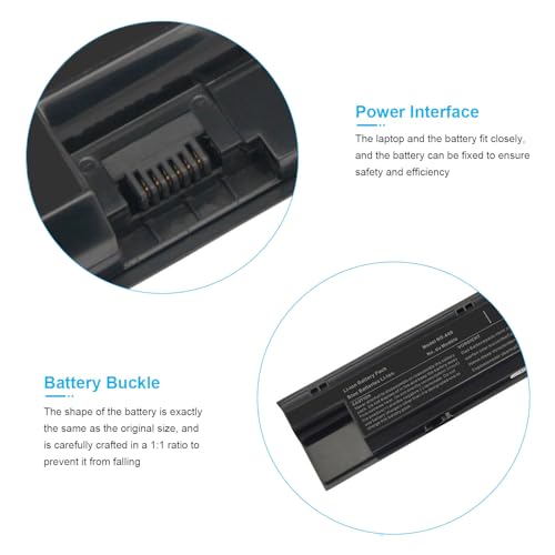 TREE.NB Laptop Battery for HP Probook 440 450 445 470 455 G0 G1 Series 708457-001 707616-242 707616-421 FP06 FP09 HSTNN-IB4J HSTNN-W92C HSTNN-W93C HSTNN-W94C HSTNN-W95C - size: 11x2.3x0.98inch 440