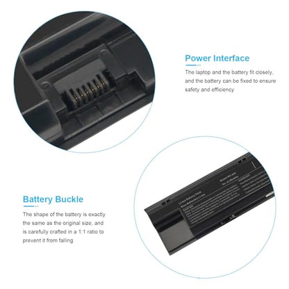 TREE.NB Laptop Battery for HP Probook 440 450 445 470 455 G0 G1 Series 708457-001 707616-242 707616-421 FP06 FP09 HSTNN-IB4J HSTNN-W92C HSTNN-W93C HSTNN-W94C HSTNN-W95C - size: 11x2.3x0.98inch 440