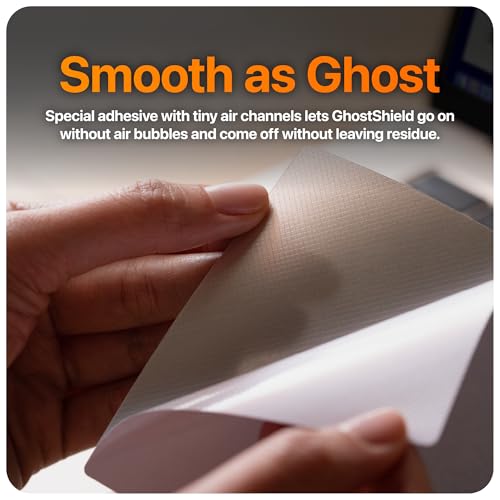 GhostShield Premium Palm Rest Protector Skin Cover Set, Scratches and Wear Protection, Compatible with MacBook Air 13" 2025 2024 2022 with M3 M2, A3113 A2681, Space Gray - color: Space Gray