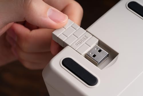 8BitDo Retro 18 Mechanical Numpad, Supports Calculator Mode, Bluetooth/2.4G/Wired Numpad for Windows and Android - M Edition - color: M Edition