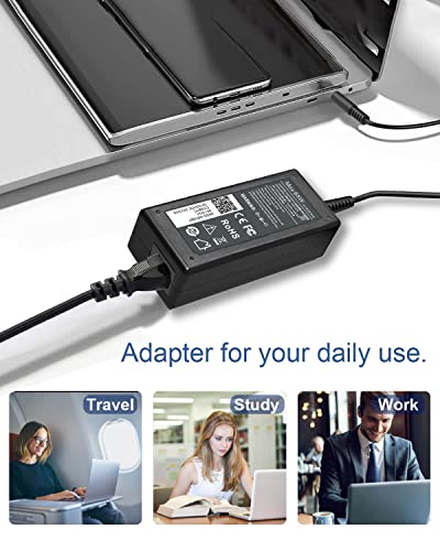 65W 45W AC Adapter for Dell Laptop Charger Dell inspiron 15 la65ns2-01 | Compatible with Dell inspiron 13 14 17 Series 3520 5100 5567 5559, Latitude ,Computer Barrel Charger- 4.5mm and 7.4mm jack