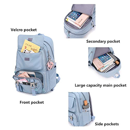 ZHANAO Rolling Backpack Luggage BookBag with Wheels Trolley Bag Wheeled Travel Backpack for Girls & Boys Trolley Bag - color: Pink, size: 6-wheel