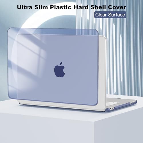 for MacBook Neo 13 inch Case 2026, Ultra-Thin Shockproof Hard Shell Laptop Cover with Keyboard Cover & Screen Protector, Crystal Navy Blue - color: Crystal Navy Blue