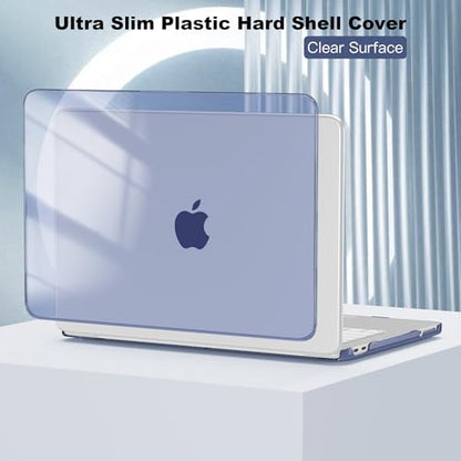 for MacBook Neo 13 inch Case 2026, Ultra-Thin Shockproof Hard Shell Laptop Cover with Keyboard Cover & Screen Protector, Crystal Navy Blue - color: Crystal Navy Blue
