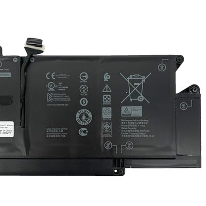 Y7HR3 Laptop Battery 68Wh 5667mAh 6-Cell 11.4V Compatible with Dell Latitude 7310 7410 / Latitude 7410 Chromebook Enterprise Series 35J09 JHT2H 4V5X2 HRGYV WY9MP XMV7T 009YYF
