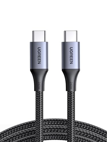 UGREEN 145W Power Bank Bundle with 240W 6FT USB C to USB C Cable for iPhone 15 Pro Max, Samsung Galaxy S24/S23, MacBook Pro/Air, iPad Pro/Air/Mini, Dell XPS
