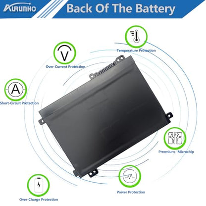 KN02XL 37.2Wh Laptop Battery Replacement for HP Pavilion x360 11-ad 11-ad022tu 11-ad009tu 11-ad035tu 11-ad023TU Pavilion x360 11m-ad 11m-ad000 11m-ad113dx 11m-ad013dx 11M-AD013DX Series 7.7V