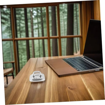 Locked Notebook Security Laptop Anchor Plate Material Easy Attach Remove Multi-Model Fit