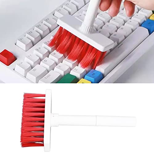 ciciglow Soft Brush Keyboard Cleaner, Computer Tool Kit, 5 in 1 Dust Cleaner Brush for Computer/Cell Phone/Earphone /PC/Laptop/Keyboard/Cameras(with Key Puller)