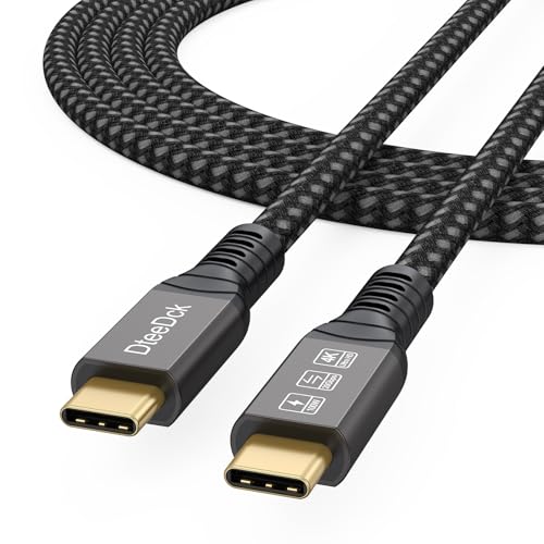 USB C Monitor Cable 6Ft, 4K@144Hz Video Display/20Gbps Data Transfer/100W Fast Charging USB Type C Power Cord USBC 3.2 Gen 2 Full Function for Monitor Laptop Docking Station External SSD - size: 6ft