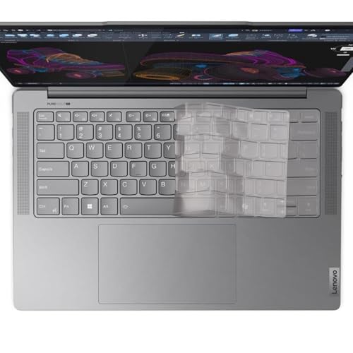 Keyboard Cover for Lenovo Yoga Pro 7 14.5 inch-TPU | Lenovo Slim 7i 14.5/ 7X/7 Gen 8/ Pro 7 14.5, Slim Pro 9i 14.5, Yoga Pro 9 9i 14.5(Not Fit Slim 7 Pro X)