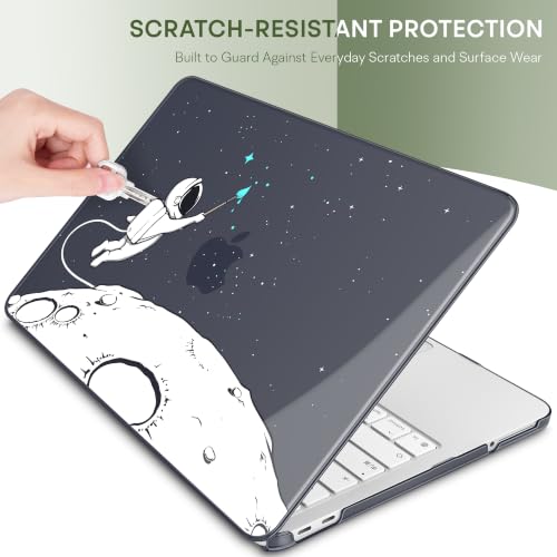 May Chen Compatible with MacBook Neo 13 inch Case 2026 Model A3404, Plastic Hard Shell,Keyboard Cover,Screen Protector,Dust Plug, for MacBook Neo 13" with A18 Pro Chip, Astronaut - color: Astronaut
