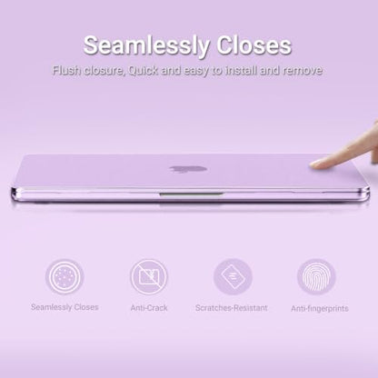 MOSISO Compatible with MacBook Neo Case 13 inch 2026 A3404 A18 Pro Chip | 4 in 1 Kit Ultra-Thin Exact-Fit Scratches&Fingerprints Resistant Protective Hard Shell Matte Case Cover, Purple - color: Purple