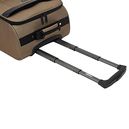 Wrangler 17" Underseat Spinner Carry-On Luggage, Mocha - color: Mocha