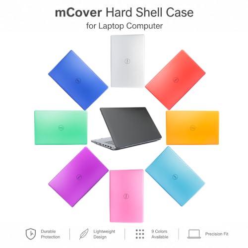 mCover Case ONLY Compatible for 2023～2025 14" Dell Latitude 5440 5450 Series/Precision 3480 3490 Series Windows Notebook Computer (NOT Fitting Any Other Dell Models) - Pink - color: Pink