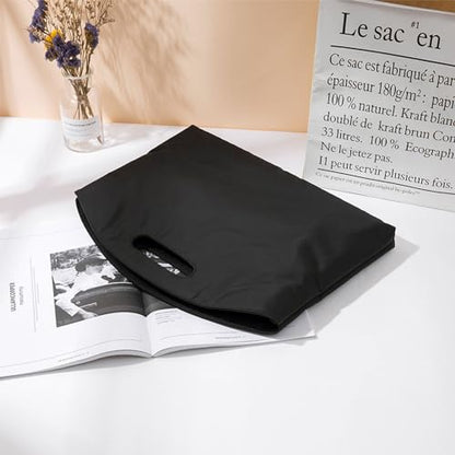 Official Document Computer Bag Stylishly Sleek with Multiple Compartments and Easy to Carry Design - color: Black/Nylon