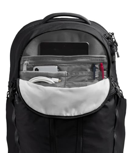 The North Face Surge Commuter Laptop Backpack, Blk/Blk-NPF, OSFA | Everyday Travel Bag, Laptop Sleeve, Water-Repellent - color: Tnf Black/Tnf Black-npf