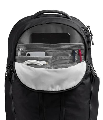 The North Face Surge Commuter Laptop Backpack, Blk/Blk-NPF, OSFA | Everyday Travel Bag, Laptop Sleeve, Water-Repellent - color: Tnf Black/Tnf Black-npf
