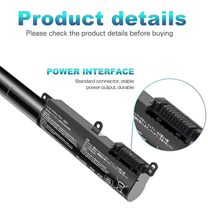 Fancy Buying Laptop Battery for Asus X541 X541S x541N X541NA X541U X541UA X541SA X541SC X541UV X541SC R541N R541U R541UJ R541UA R541UV F541 F541U F541UA Series A31N1601 A31LP4Q - size: 7.86*2.15*0.78inch
