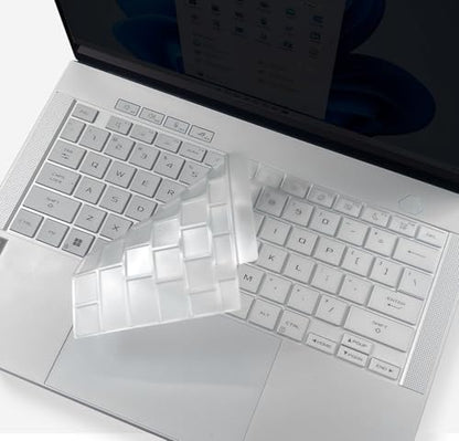 CaseBuy Keyboard Cover Skin for 2026-2024 ASUS ROG Zephyrus G14 GA403 GA403W GA403UU GA403UV GA403UI / ROG Zephyrus G16 GU605 GA605 GU605MV GU605MI GU605MY GU605MZ GU605MU 16" Laptop Protector, TPU