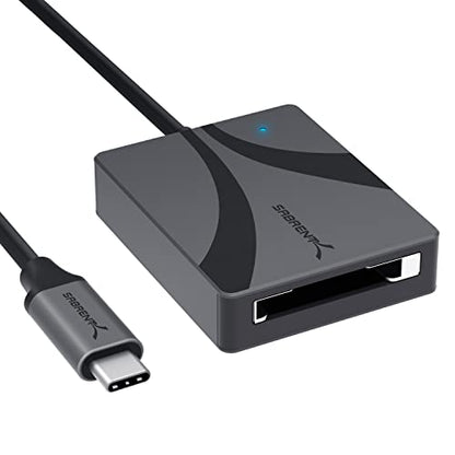 SABRENT USB Type C CFexpress Type B Card Reader [CR-CFXB] - size: CFexpress Type B Reader