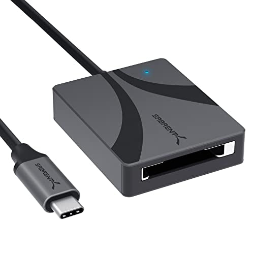 SABRENT USB Type C CFexpress Type B Card Reader [CR-CFXB] - size: CFexpress Type B Reader