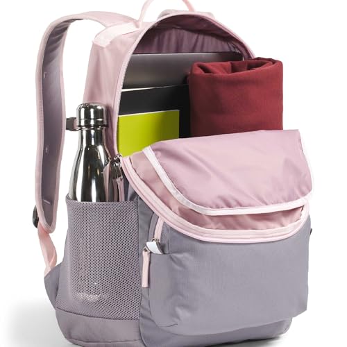 The North Face Teen Chuckwalla Daypack - Travel Backpack, Laptop Sleeve, Reflective Safety Details, Adjustable Strap, Metal Pink/Transcendent Grey/Pale Blossom, One Size - color: Metal Pink/Transcendent Grey/Pale Blossom